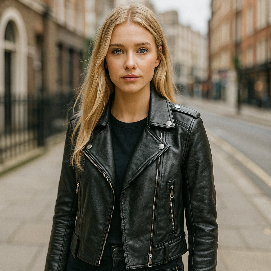 The Aria Classic Moto Jacket
