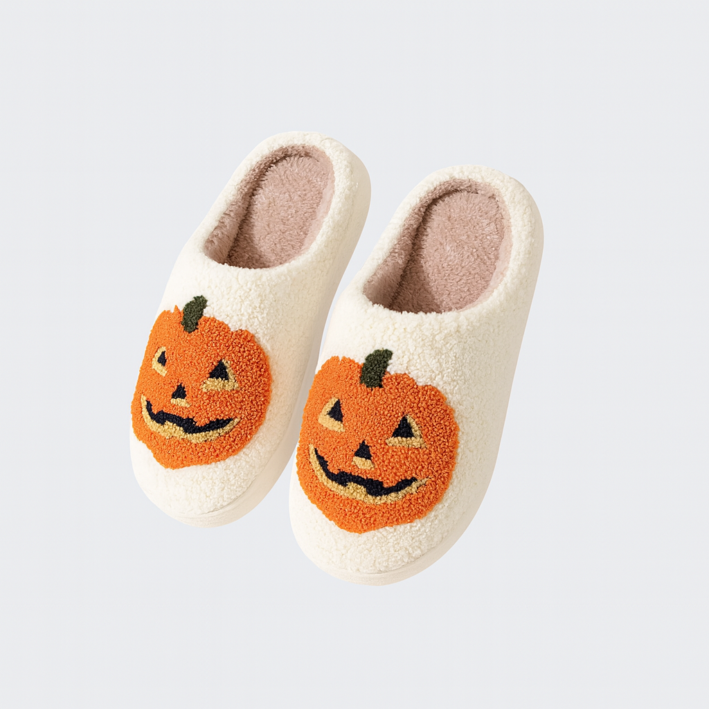 The Amara Heart Knit Slippers