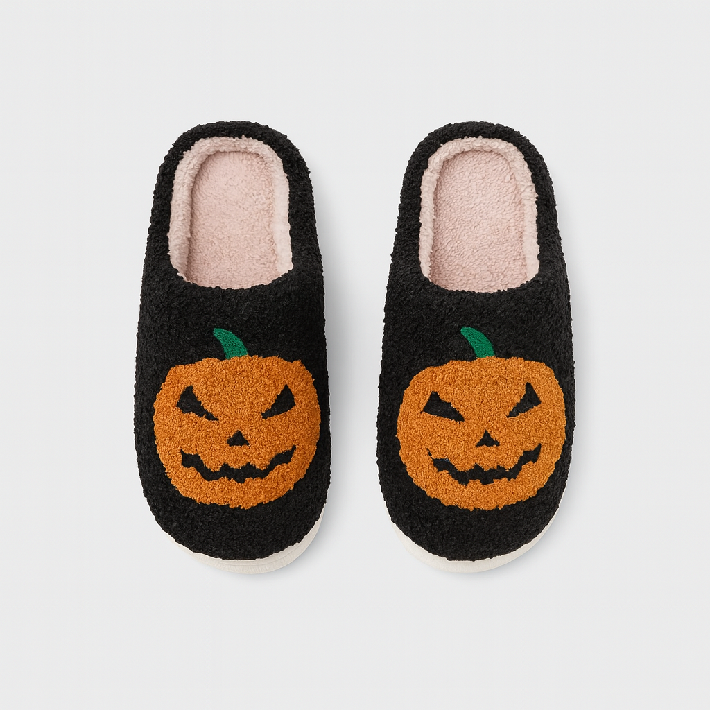 The Amara Heart Knit Slippers