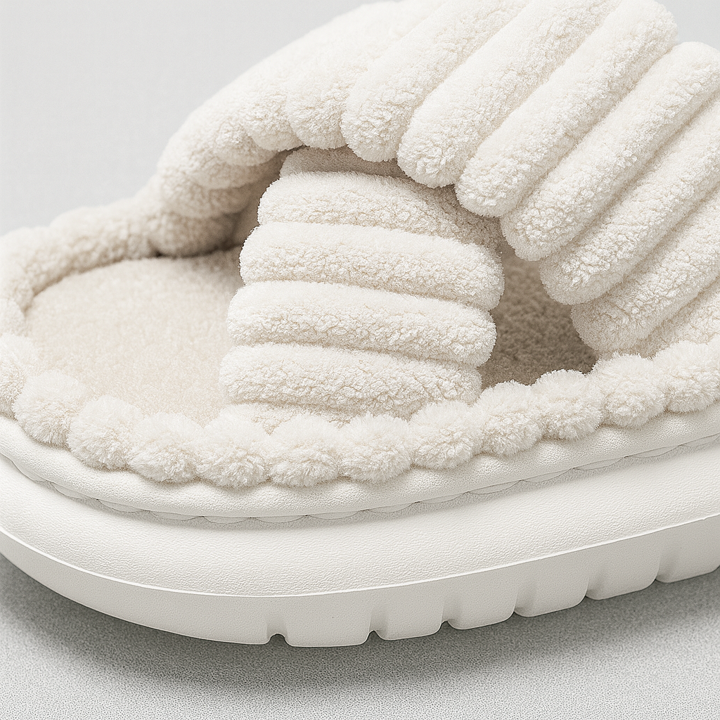 The Amara Plush Slippers