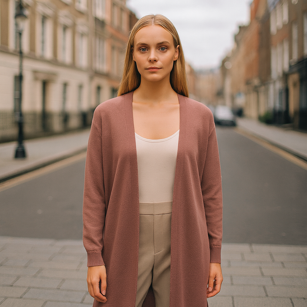 The Amelie Longline Knit Cardigan