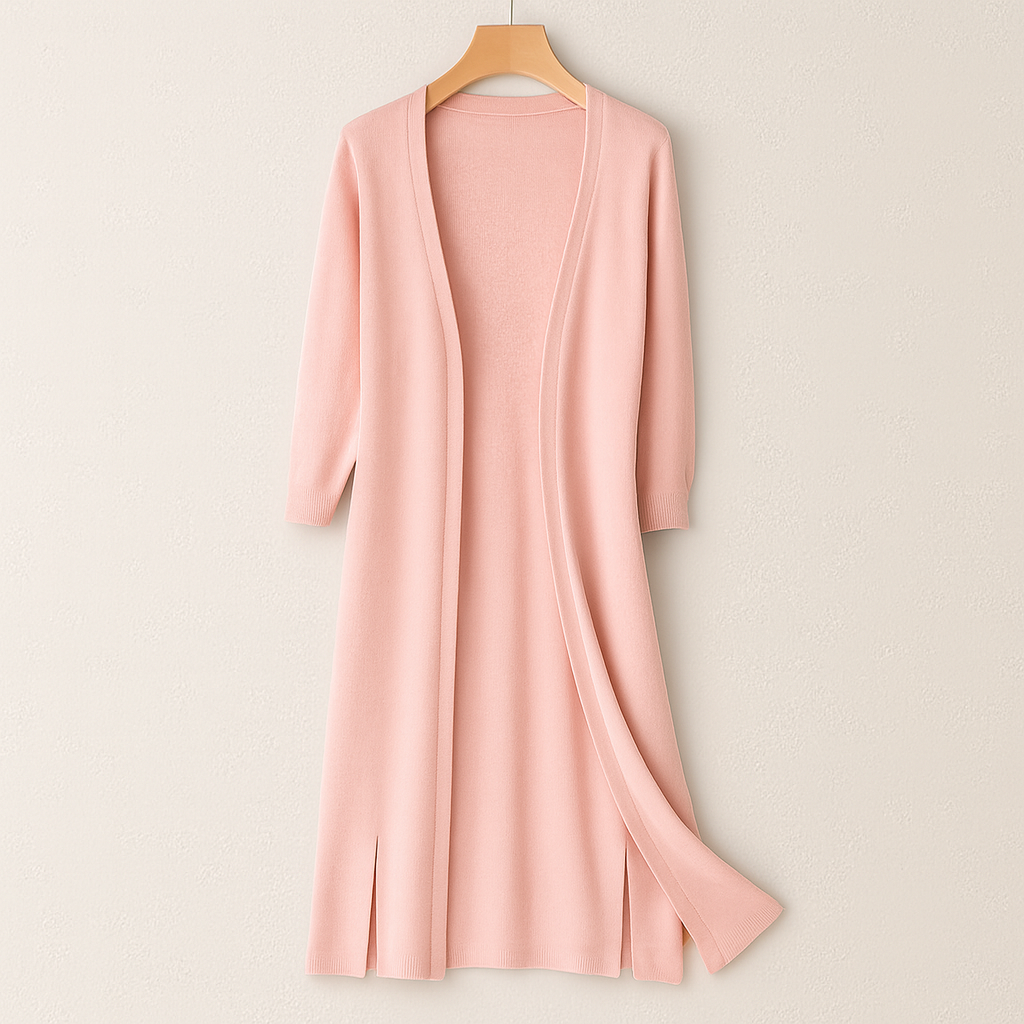The Amelie Longline Knit Cardigan