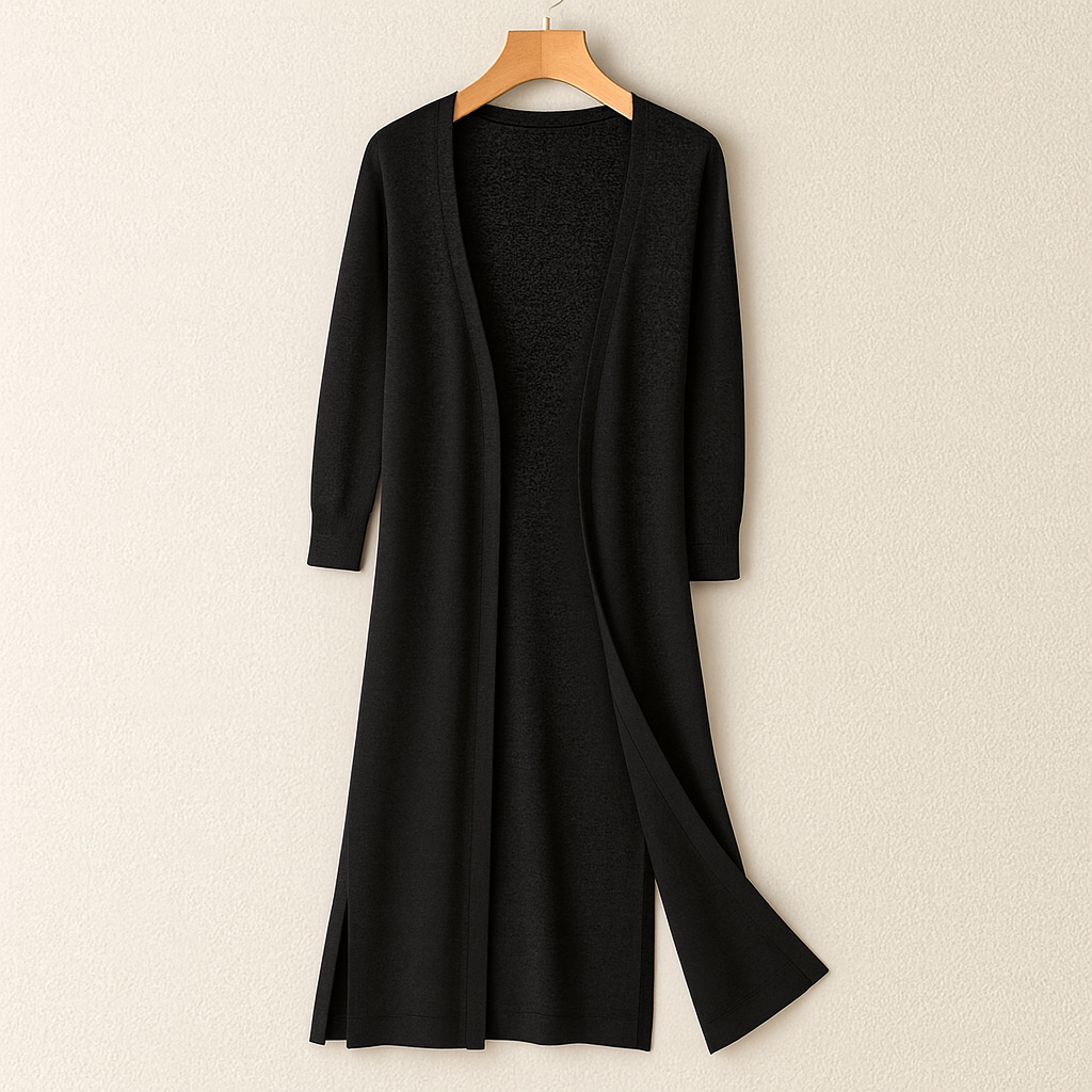 The Amelie Longline Knit Cardigan