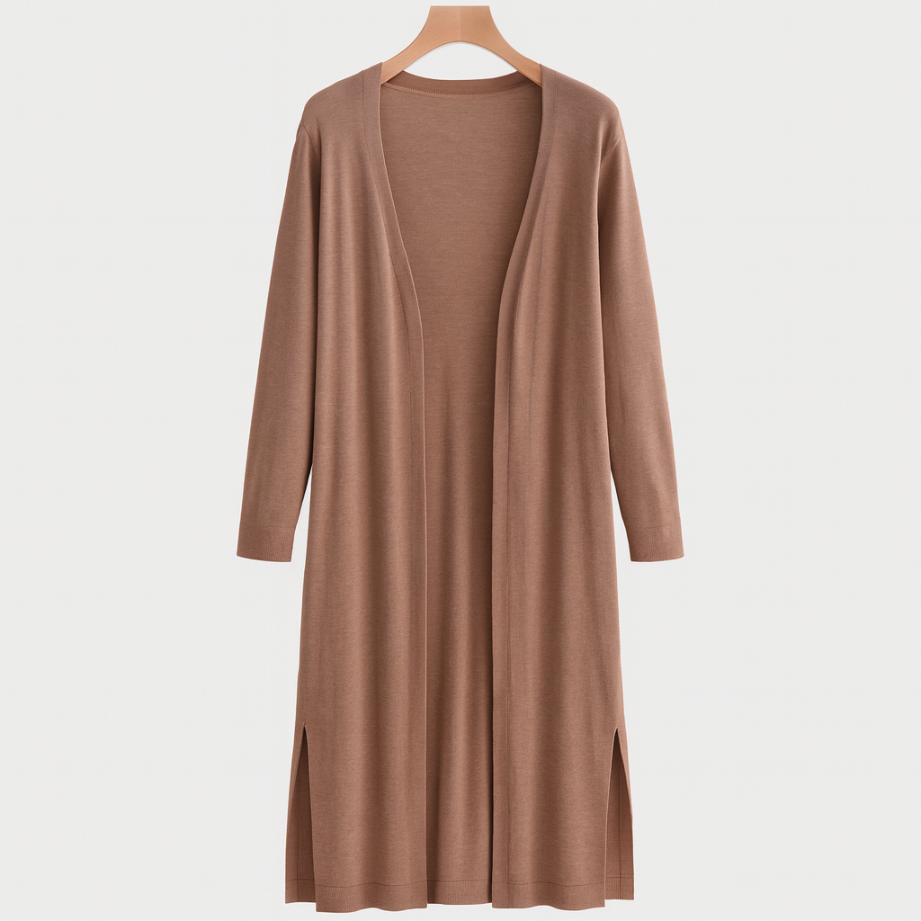 The Amelie Longline Knit Cardigan