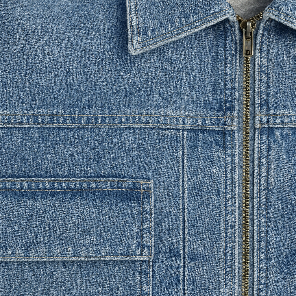 The Aria Cropped Denim Jacket