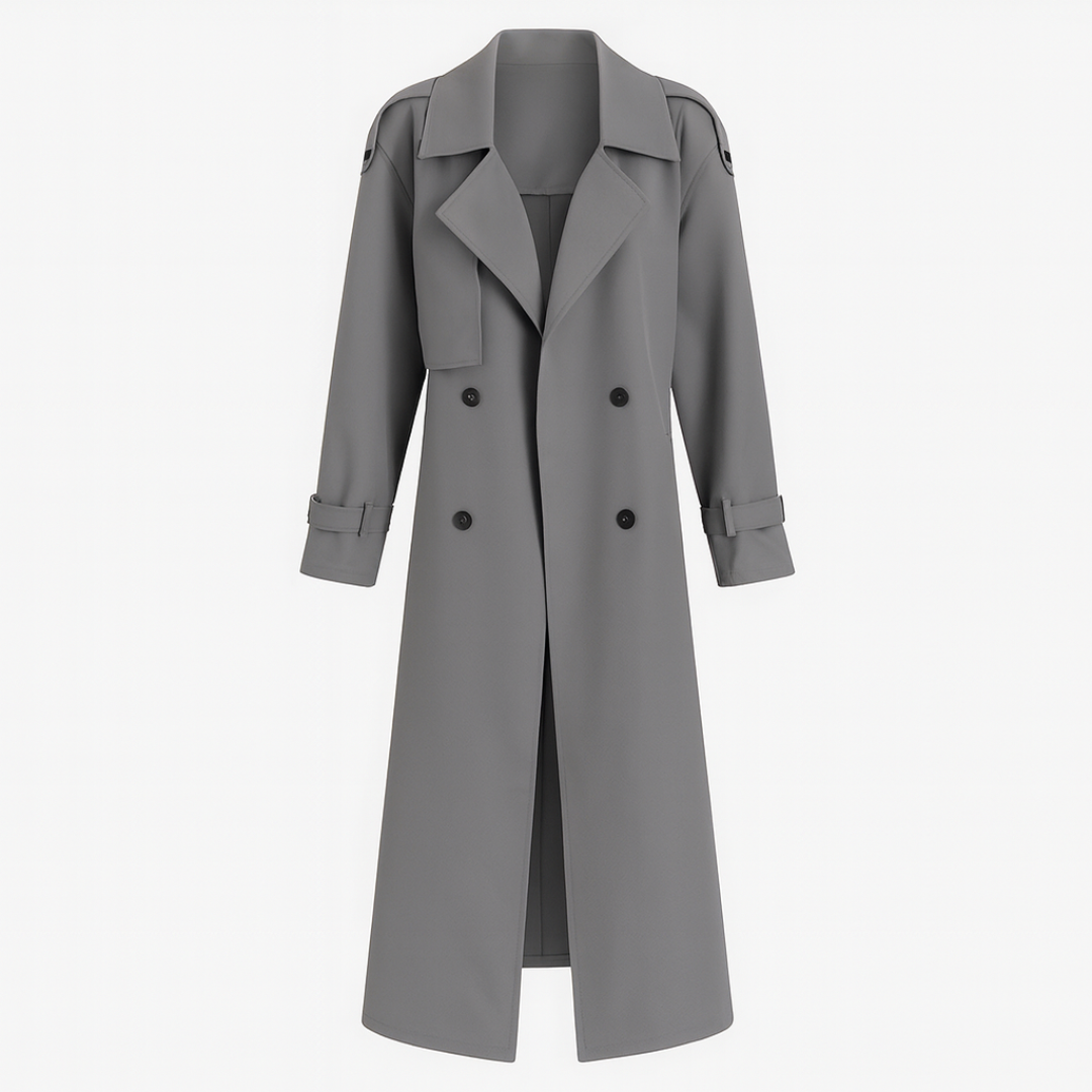The Aria Drape Trench Coat