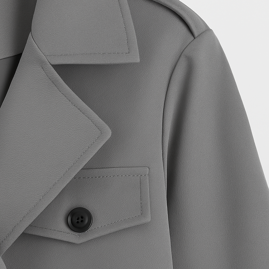 The Aria Drape Trench Coat