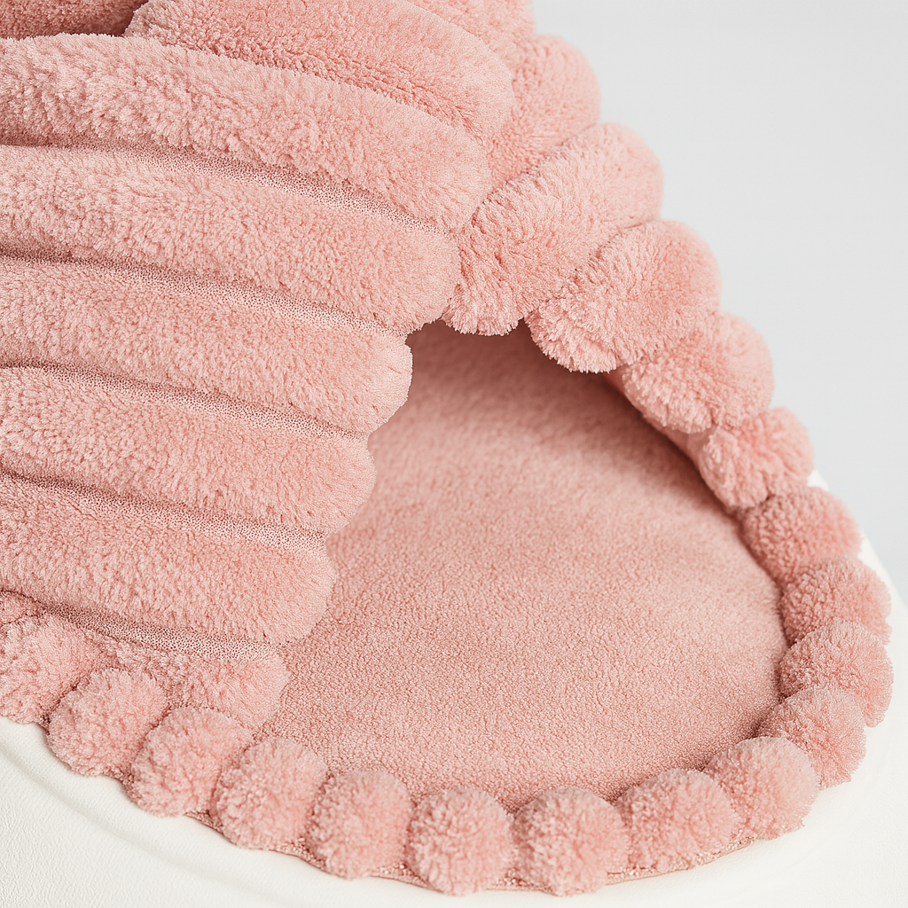 The Aria Plush Slide Sandals