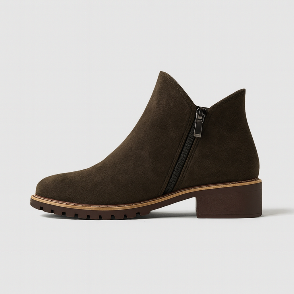 The Aria Suede Ankle Boots