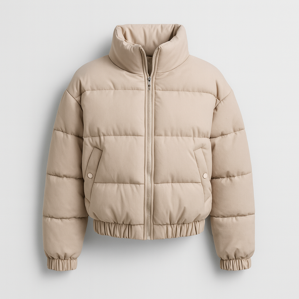 The Arlette Cropped Puffer