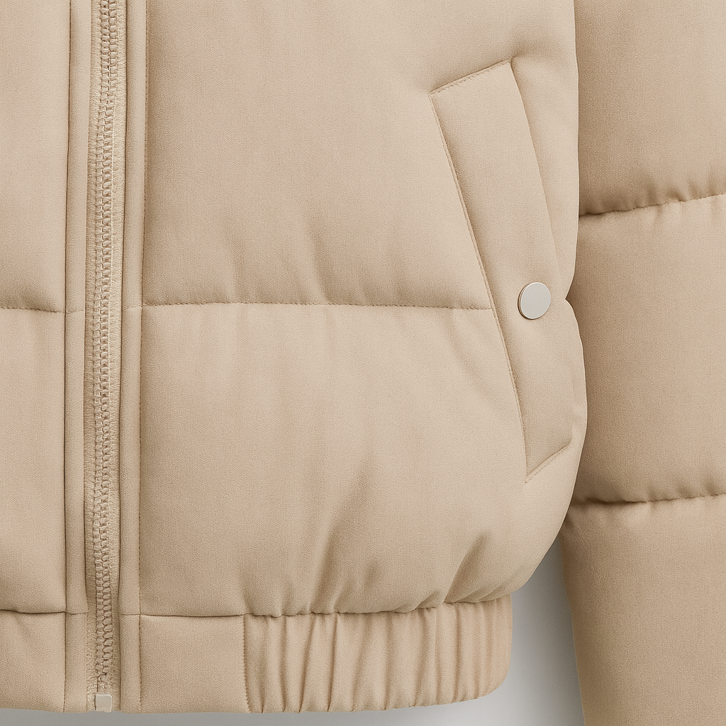 The Arlette Cropped Puffer