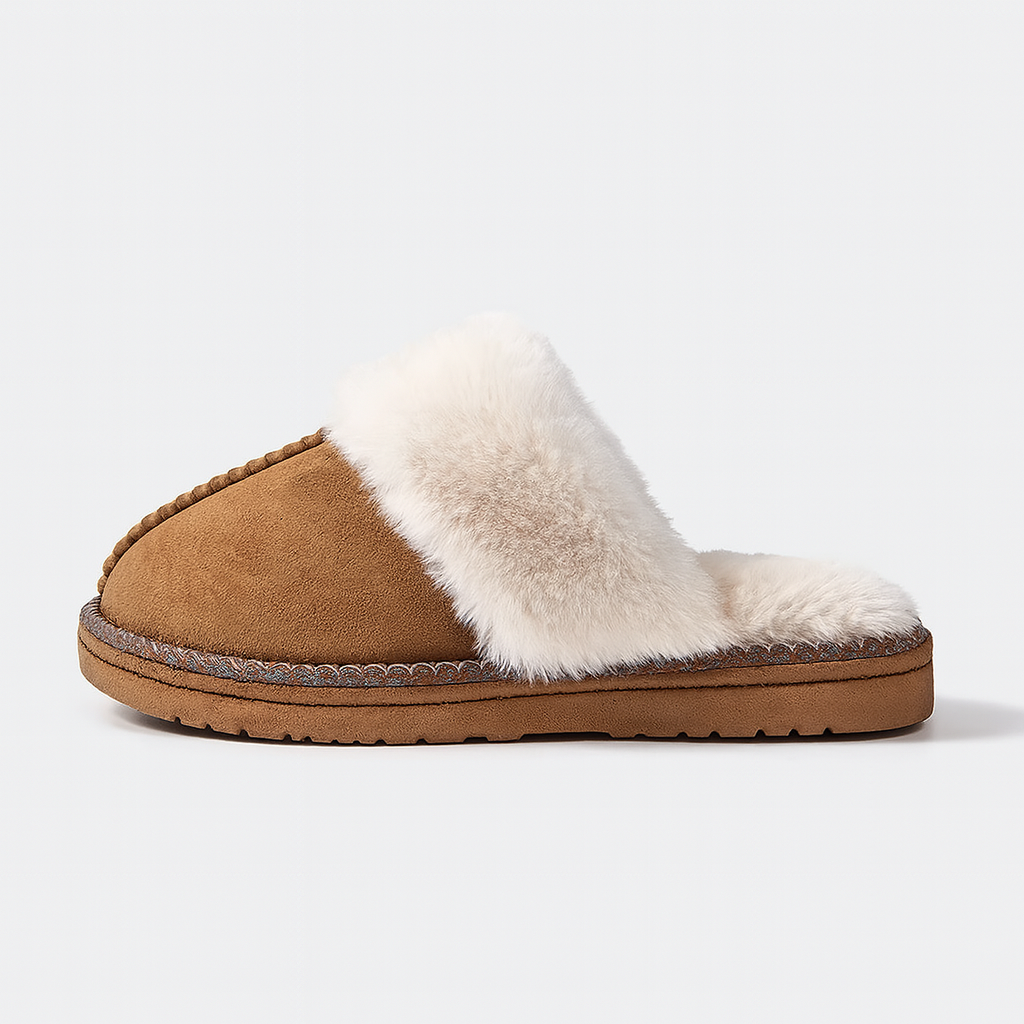 The Aspen Faux-Fur Lined Slippers