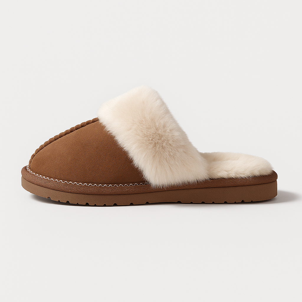 The Aspen Faux-Fur Lined Slippers