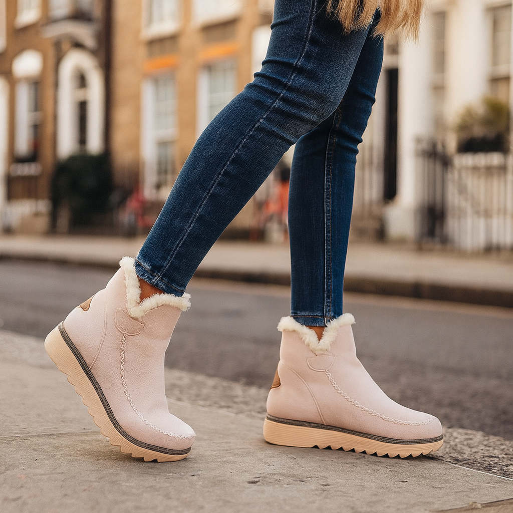The Aurora Cozy Ankle Boots
