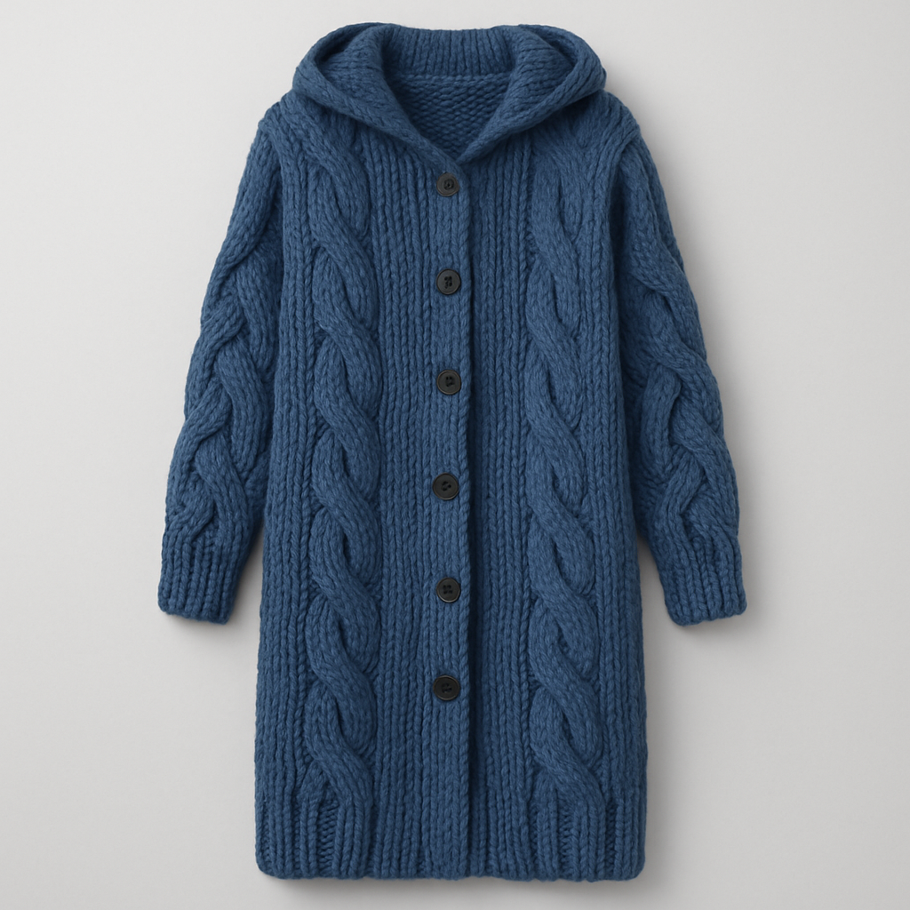 The Beatrice Chunky Knit Coat