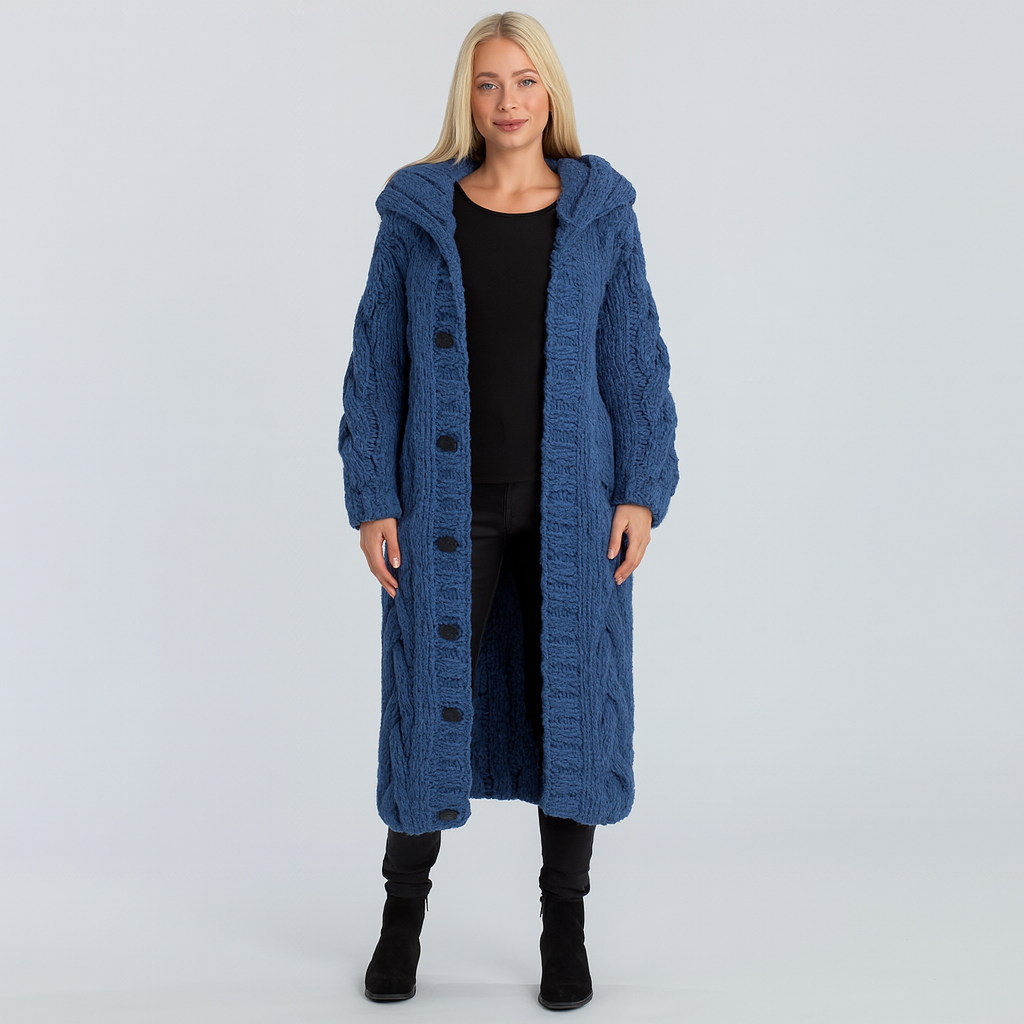 The Beatrice Chunky Knit Coat