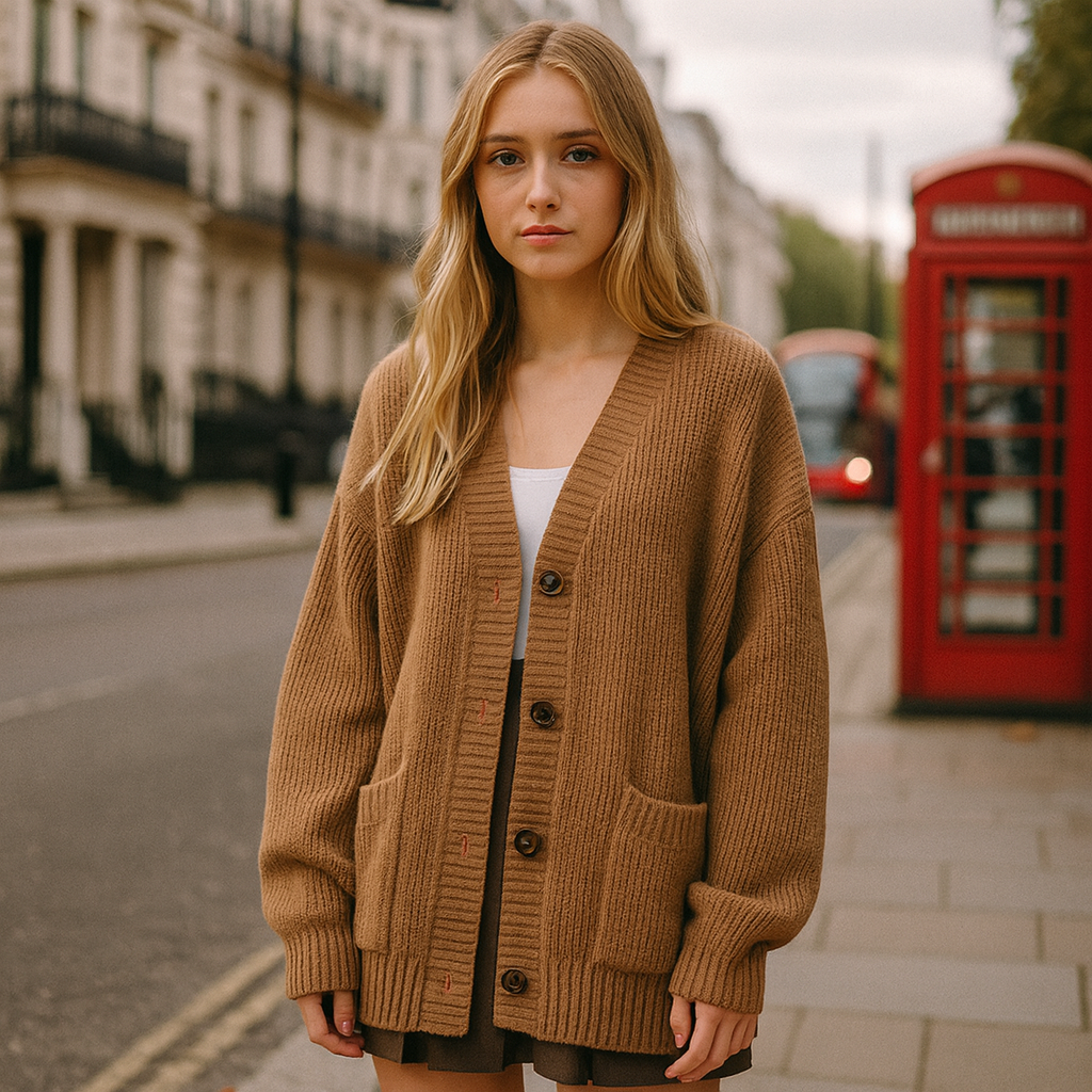 The Celine Oversized Cardigan