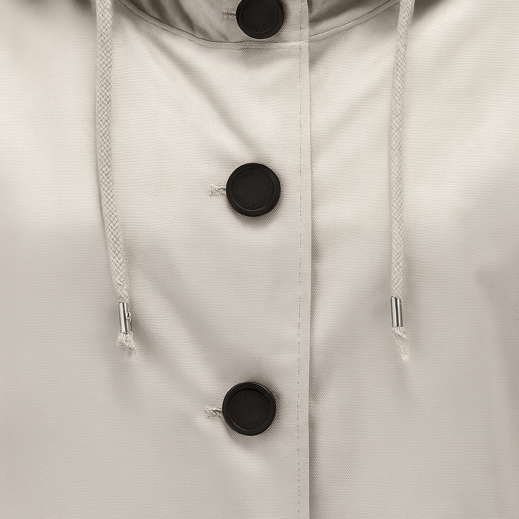 The Clarissa Waterproof Hooded Trench