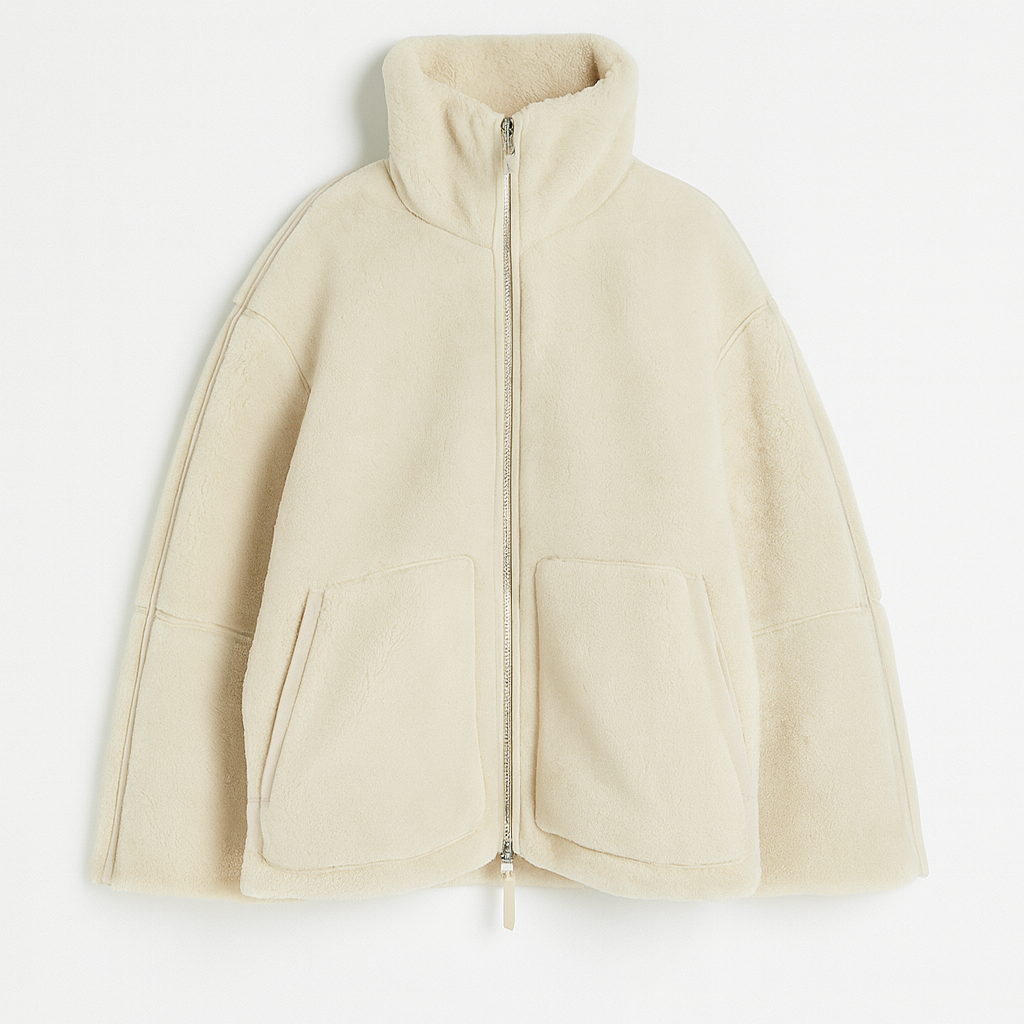 The Elara Teddy Zip Jacket