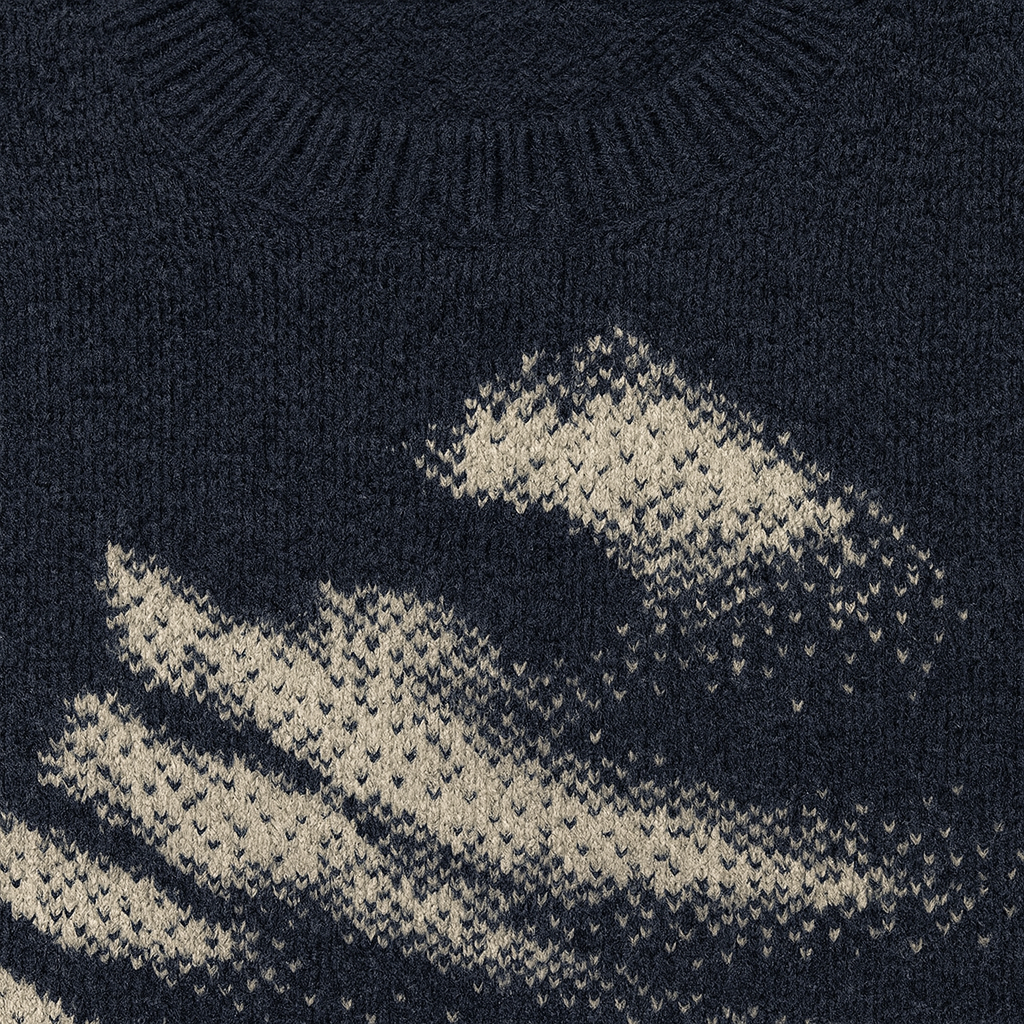 The Elina Graphic Knit Sweater