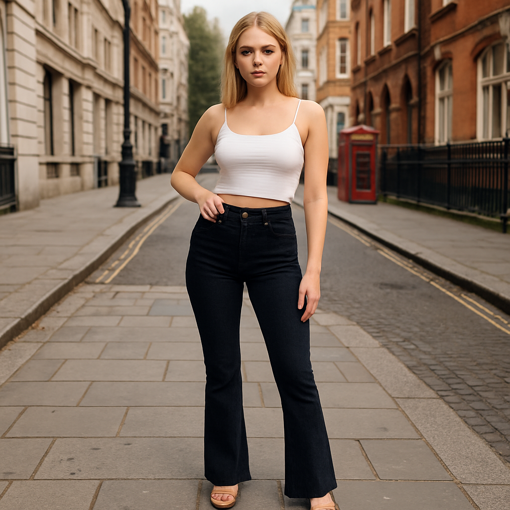 The Elise Flare Jeans