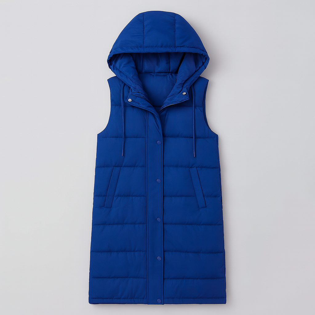The Florence Longline Puffer Gilet