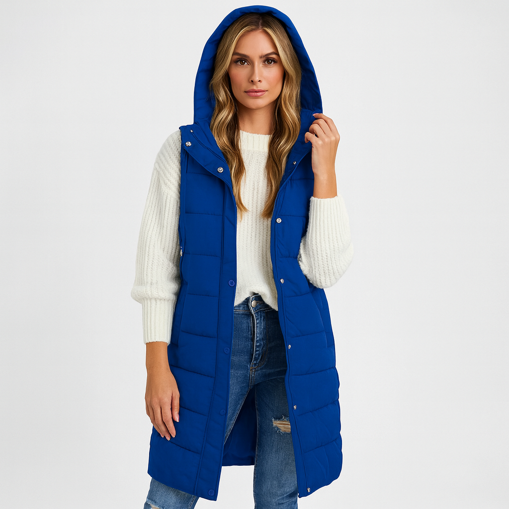 The Florence Longline Puffer Gilet