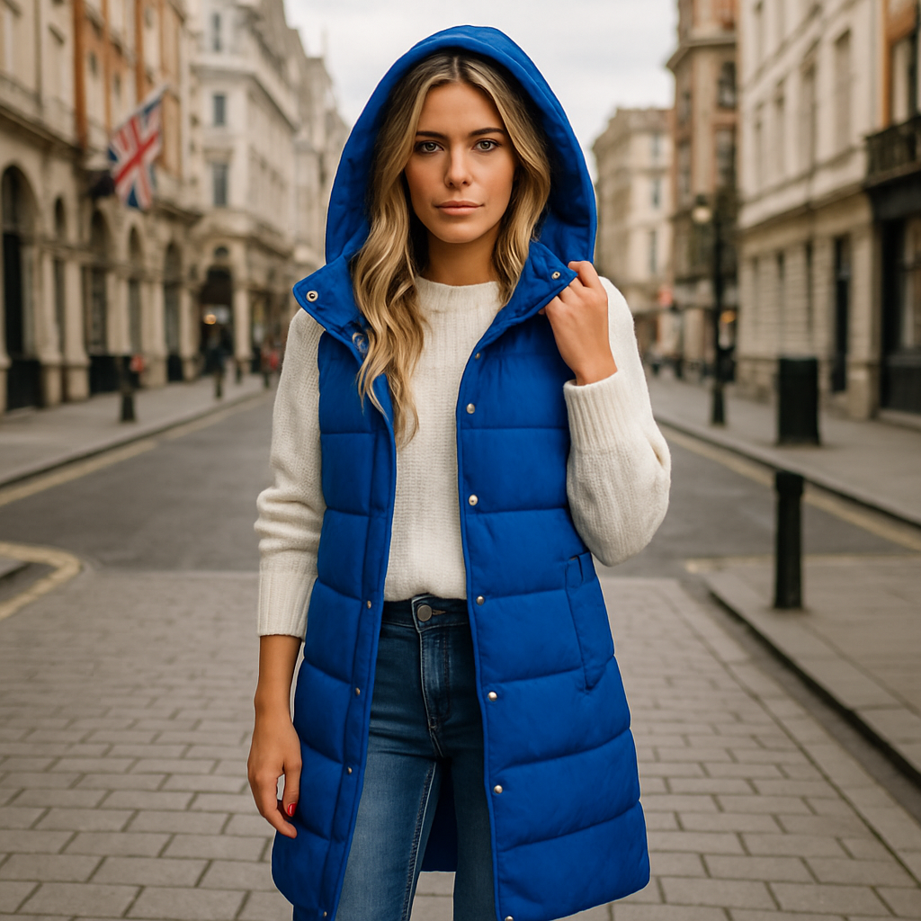 The Florence Longline Puffer Gilet