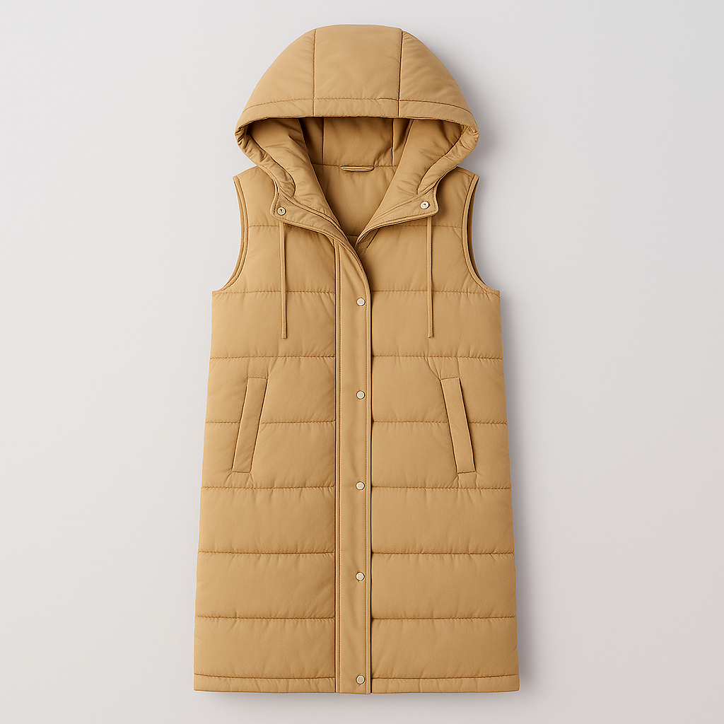 The Florence Longline Puffer Gilet