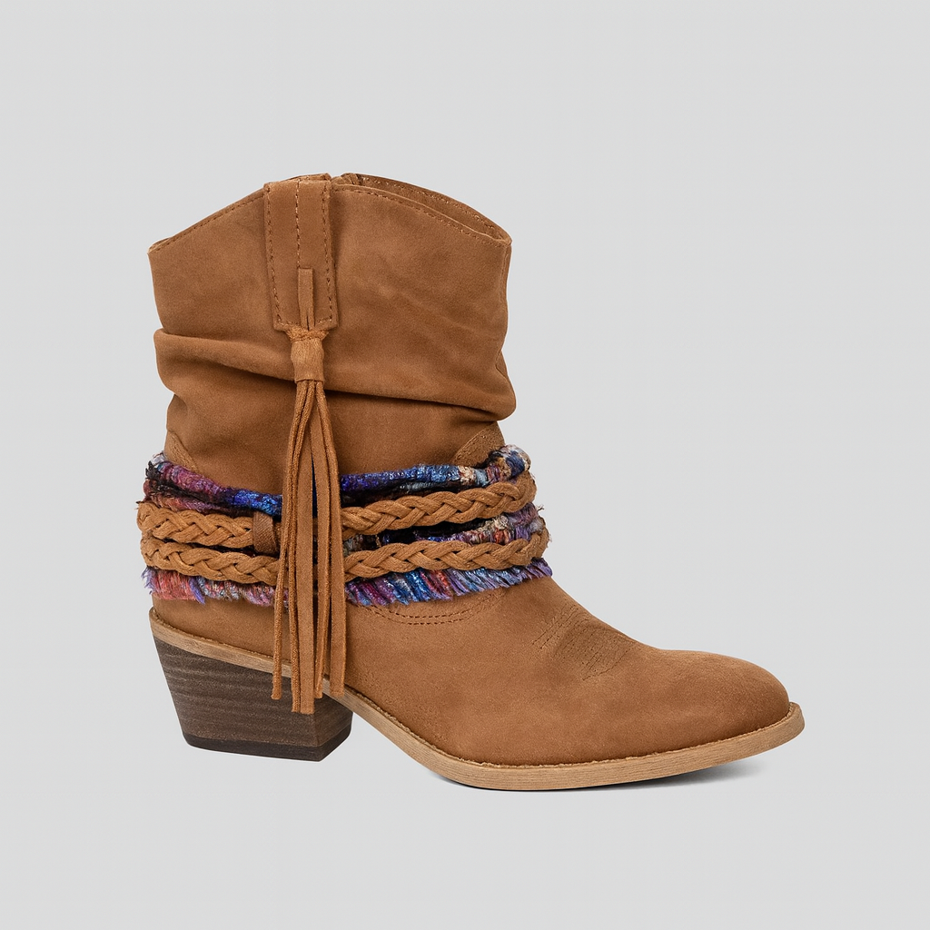 The Freya Boho Ankle Boots