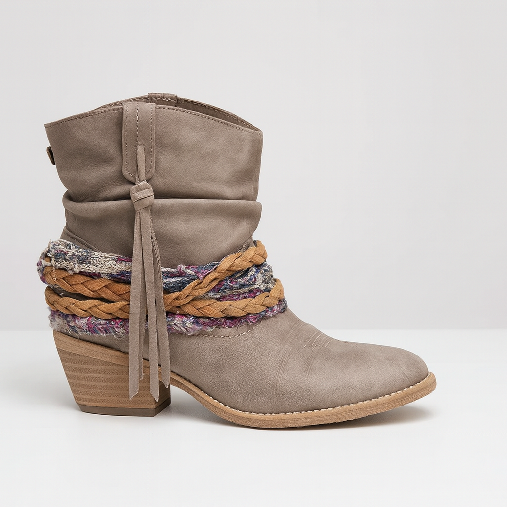 The Freya Boho Ankle Boots
