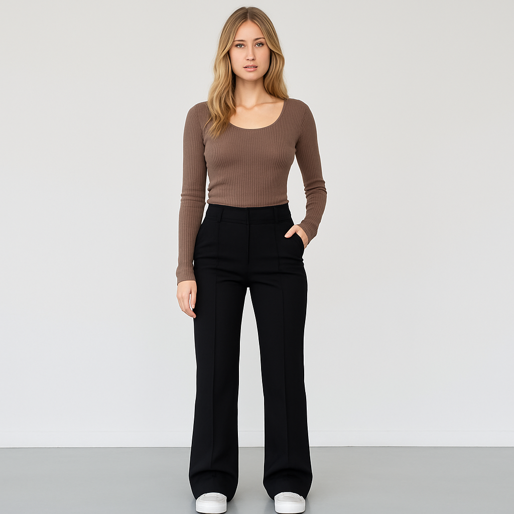 The Freya Wide-Leg Trousers