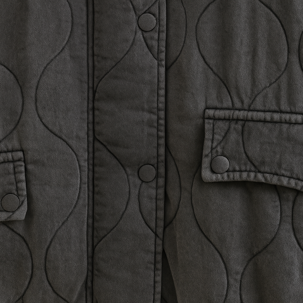 The Harper Oversized Quilted Bomber