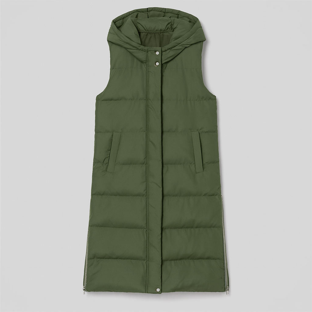 The Harriet Longline Puffer Gilet