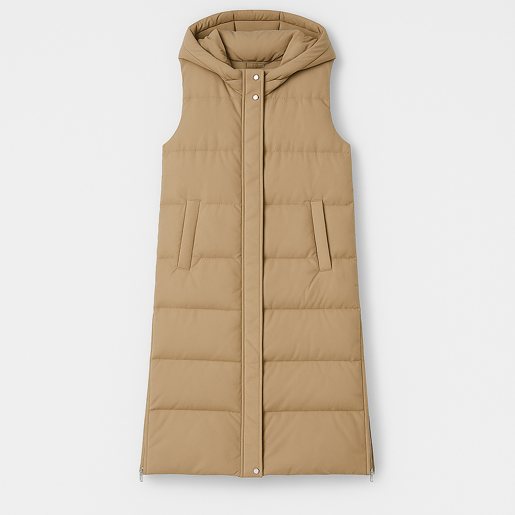 The Harriet Longline Puffer Gilet