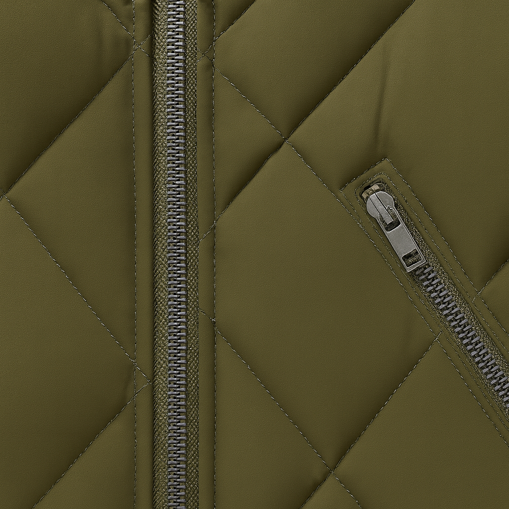 The Harriet Quilted Longline Vest
