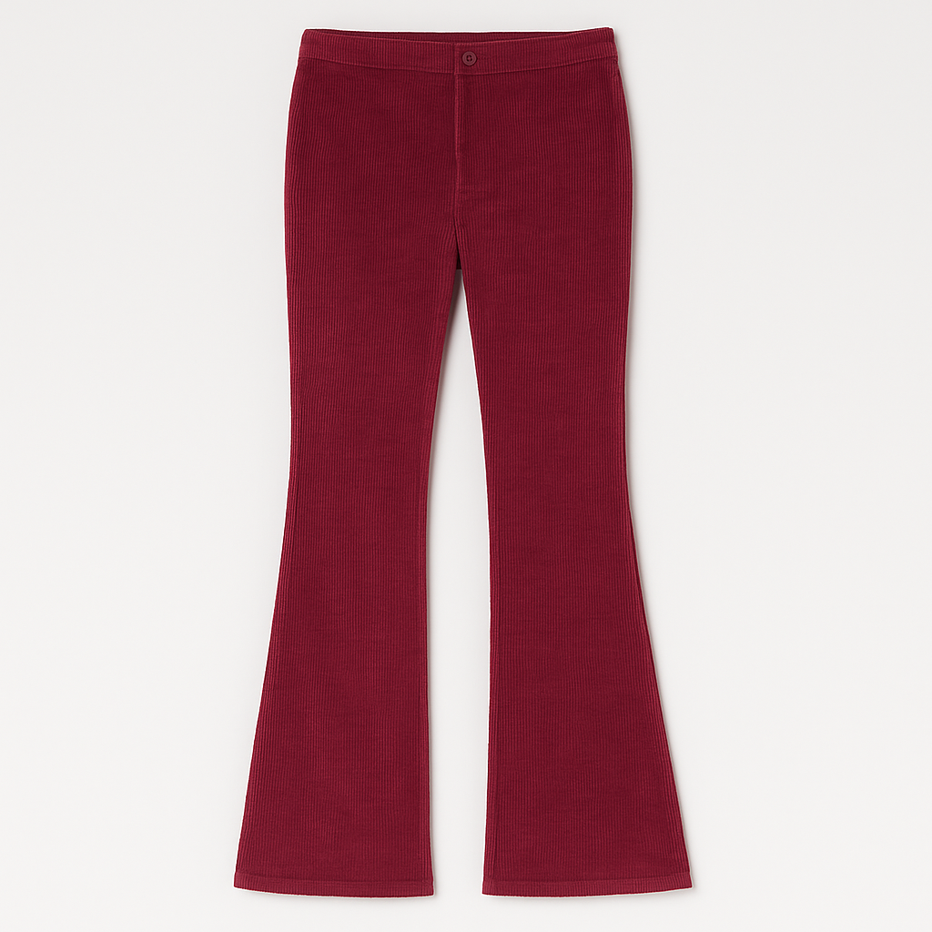The Imogen Velvet Flare Trousers
