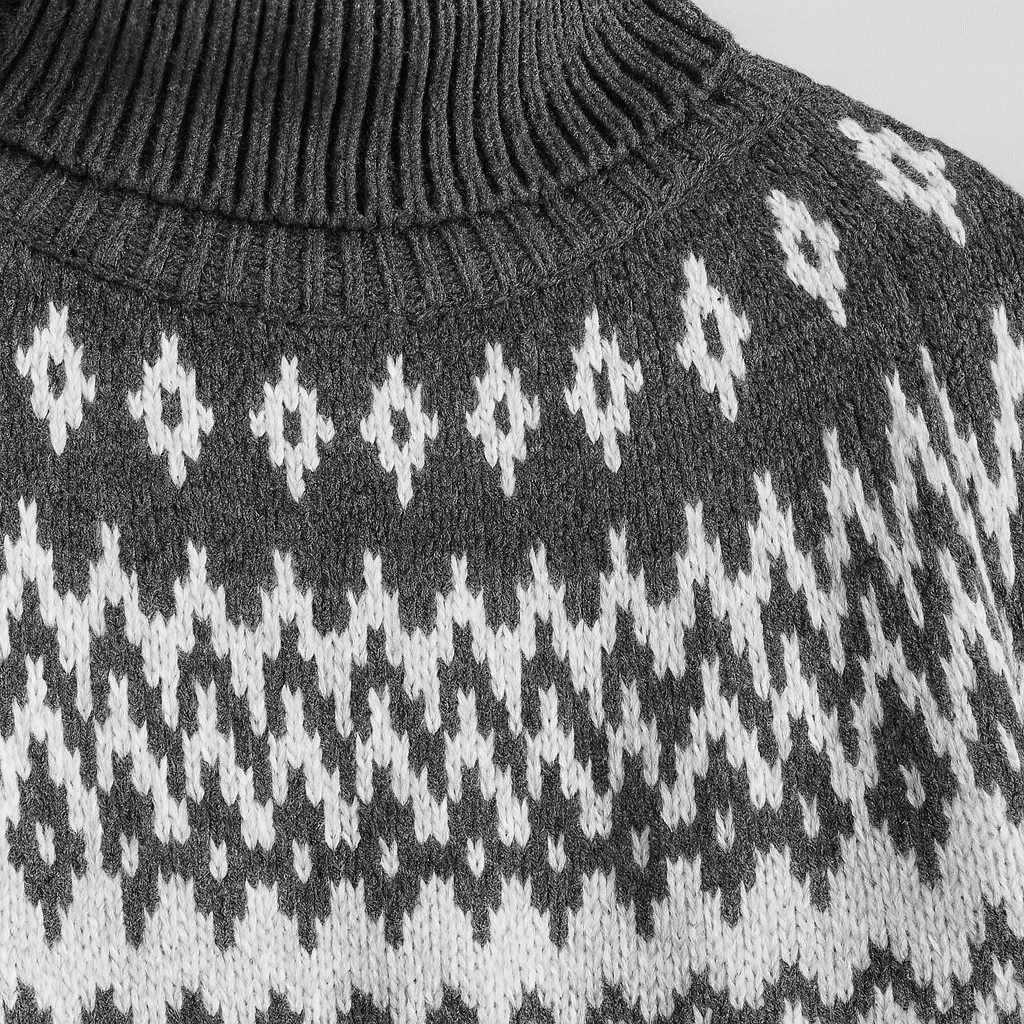 The Inverness Nordic Roll-Neck Jumper