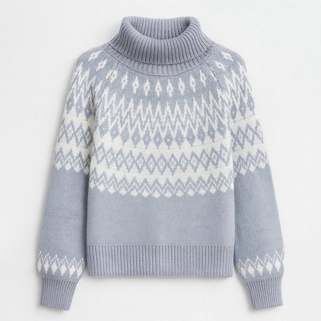 The Inverness Nordic Roll-Neck Jumper