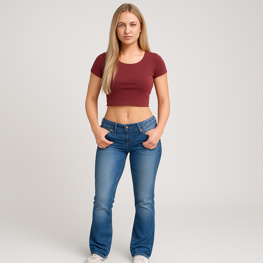 The Isla Flared Vintage Jeans