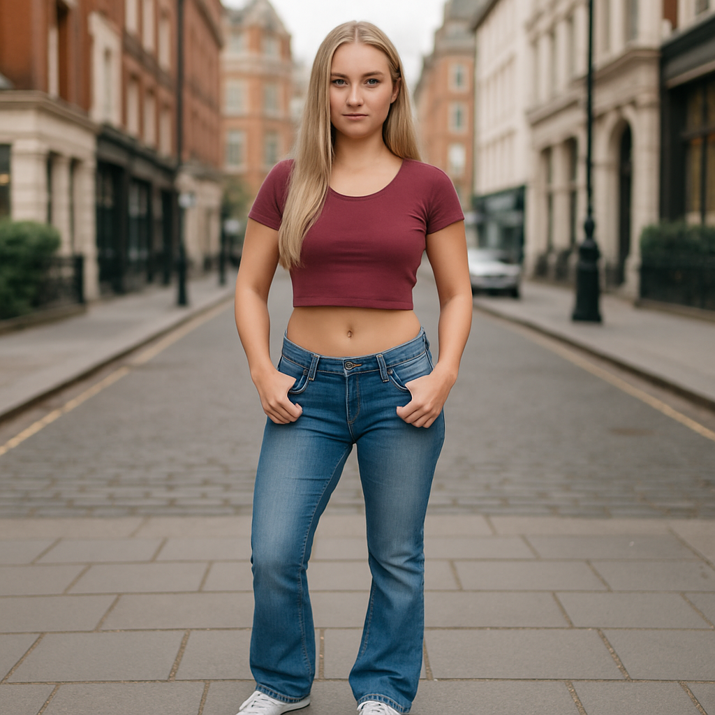 The Isla Flared Vintage Jeans