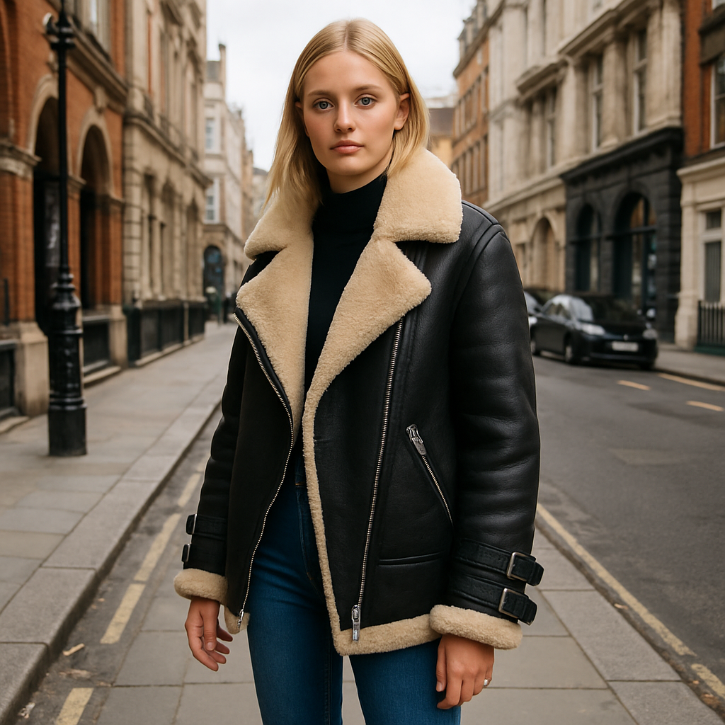 The Isolde Shearling Coat