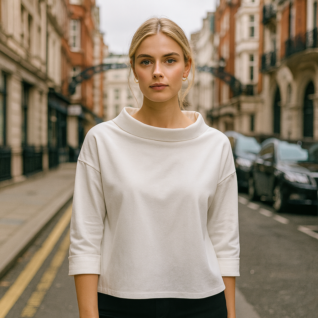 The Kensington Collar Top