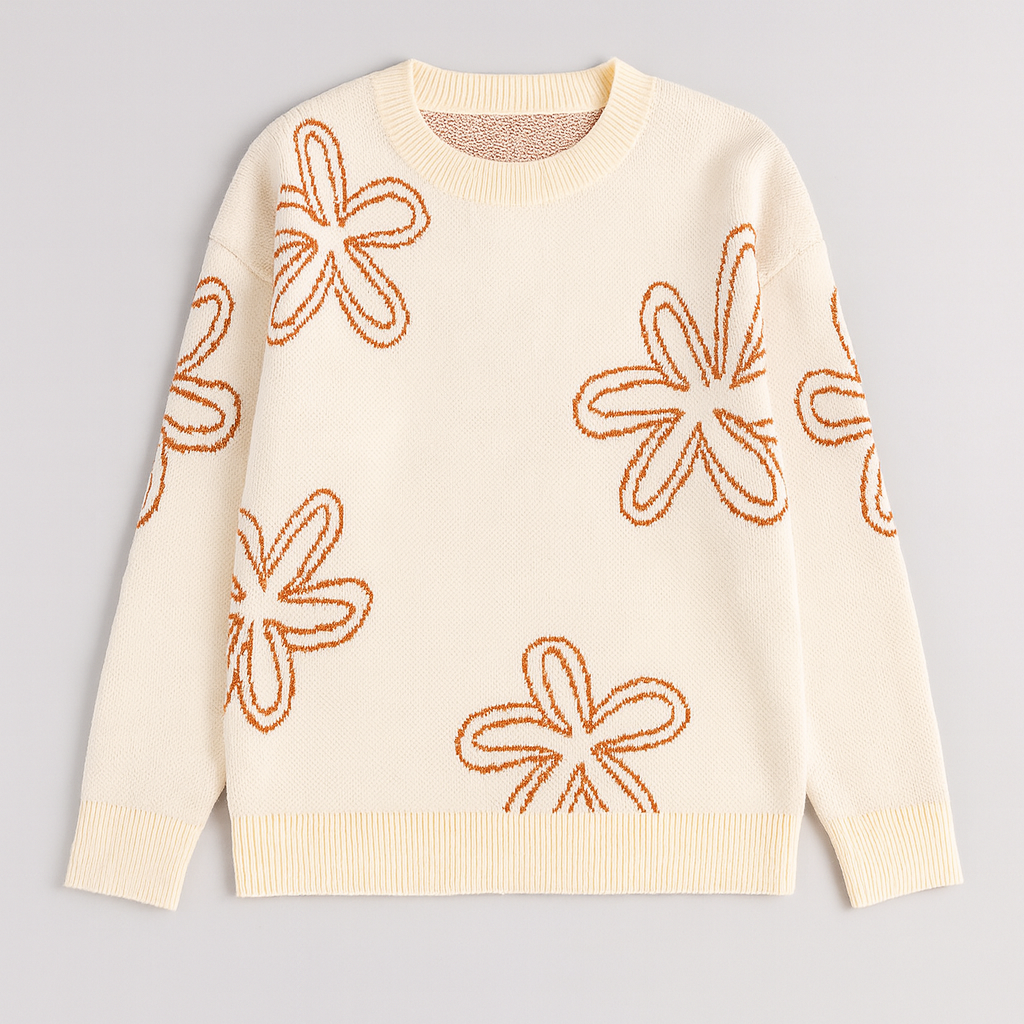 The Kensington Floral Knit