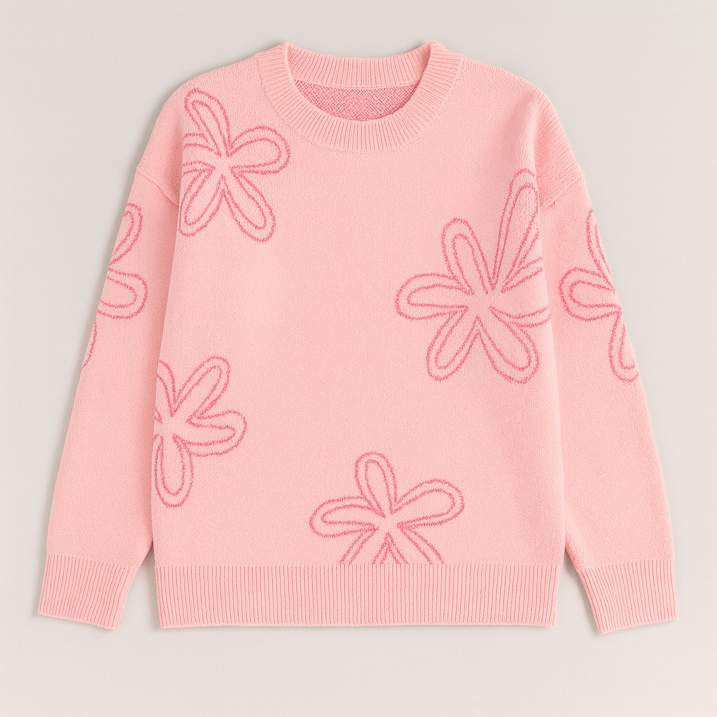 The Kensington Floral Knit
