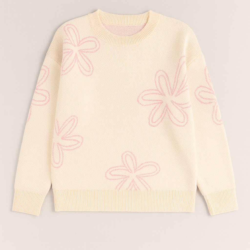 The Kensington Floral Knit