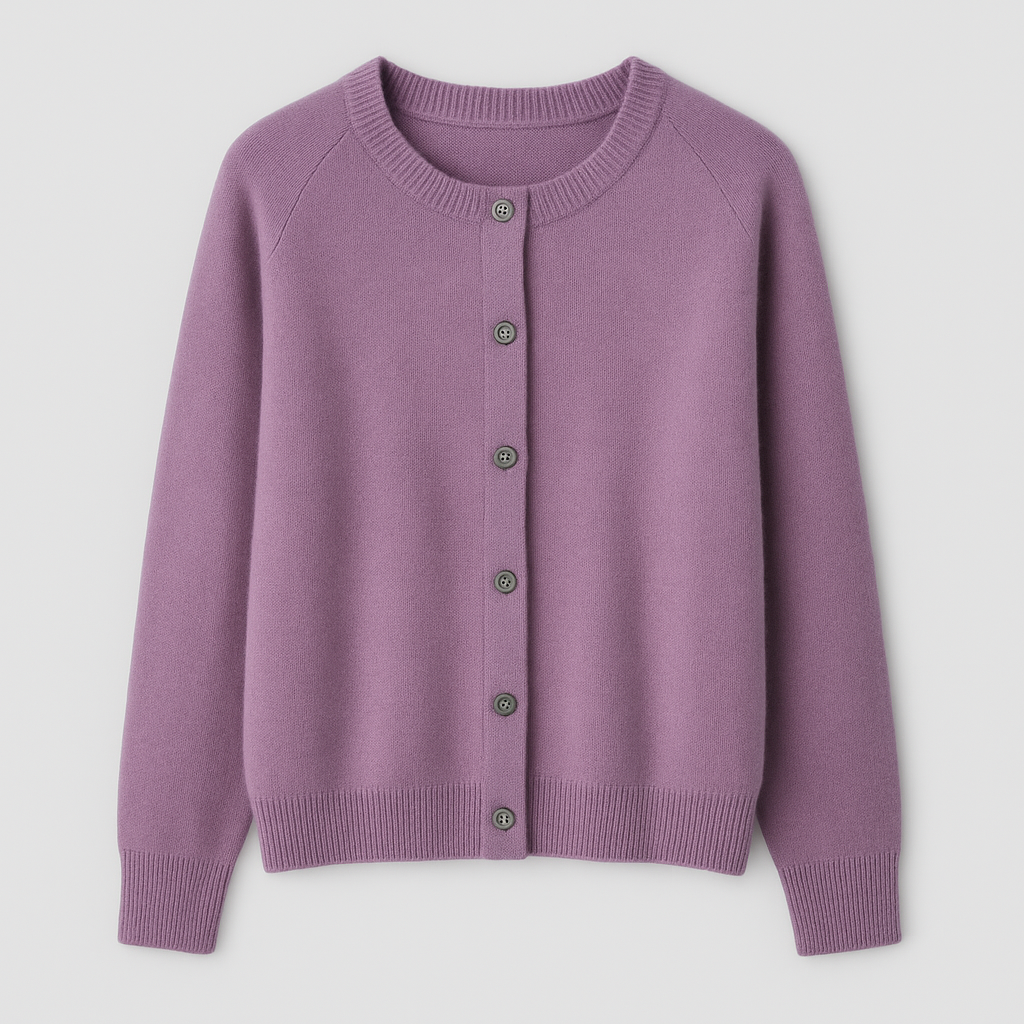 The Lavender Casual Cardigan