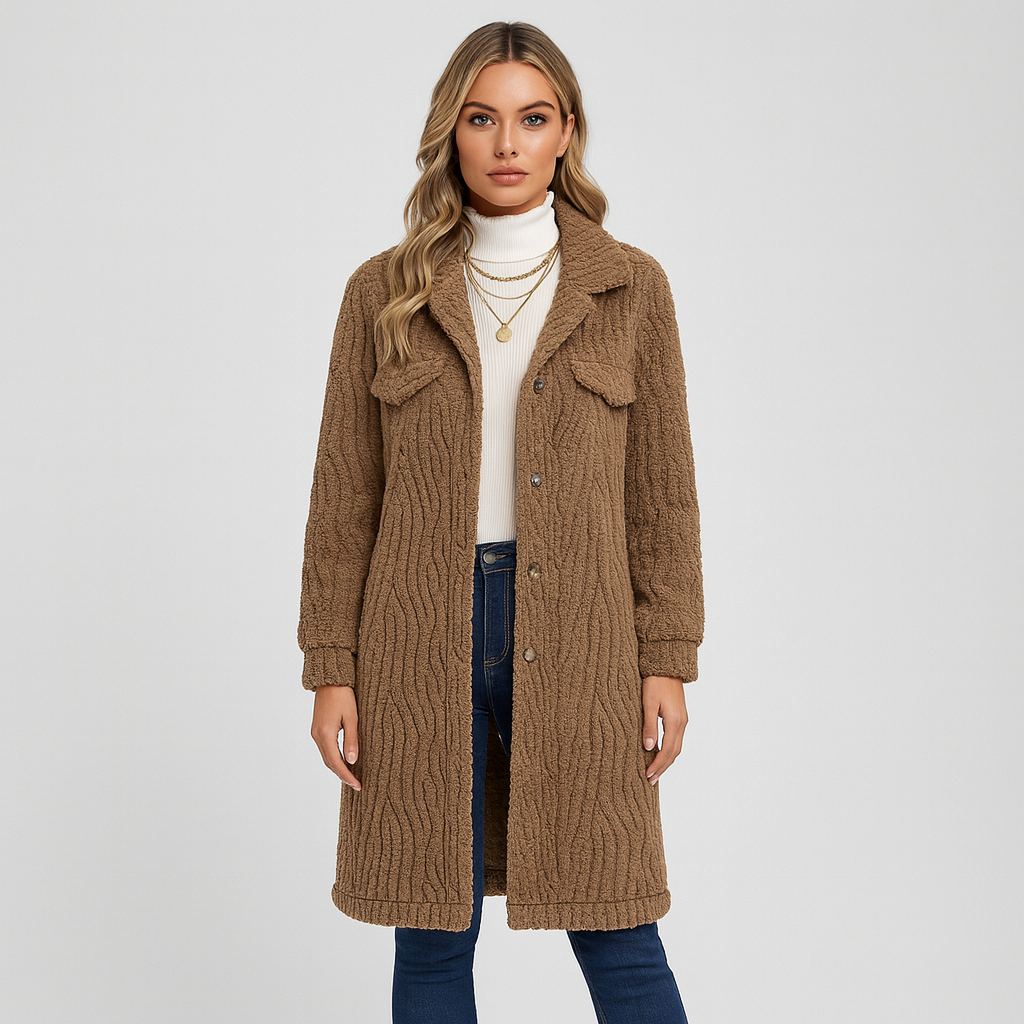 The Liora Textured Coat