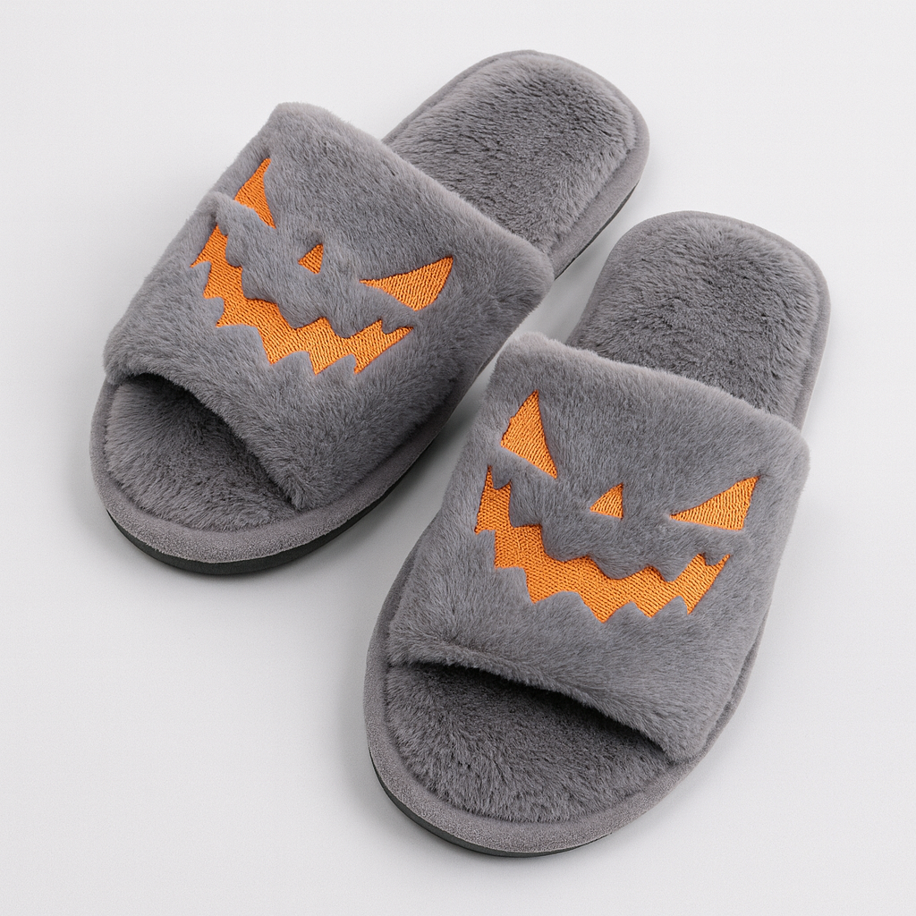 The Luna Pumpkin Slippers