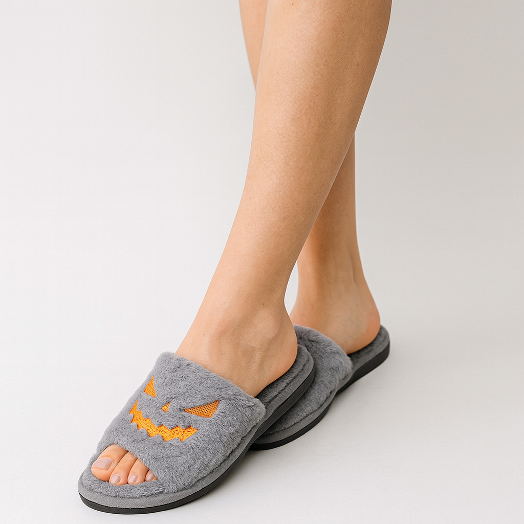 The Luna Pumpkin Slippers